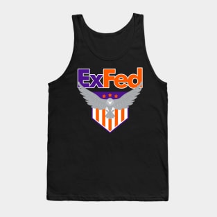 Funny Retired Federal Government Worker EX FED Tank Top